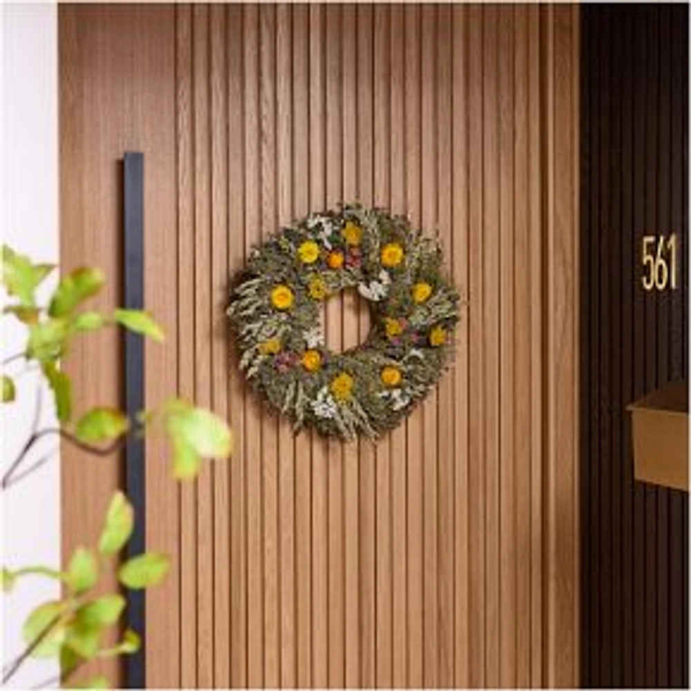 Dried Floral Wreath