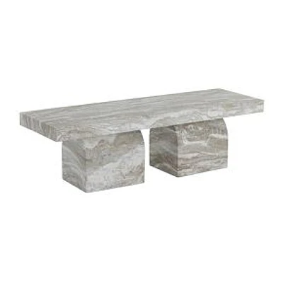 Duffield Concrete Bench, Marble