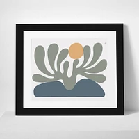 Succulent, Black Frame, 11x14