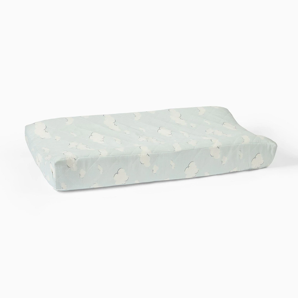 Joseph Altuzarra Soft Clouds Changing Pad Cover | West Elm