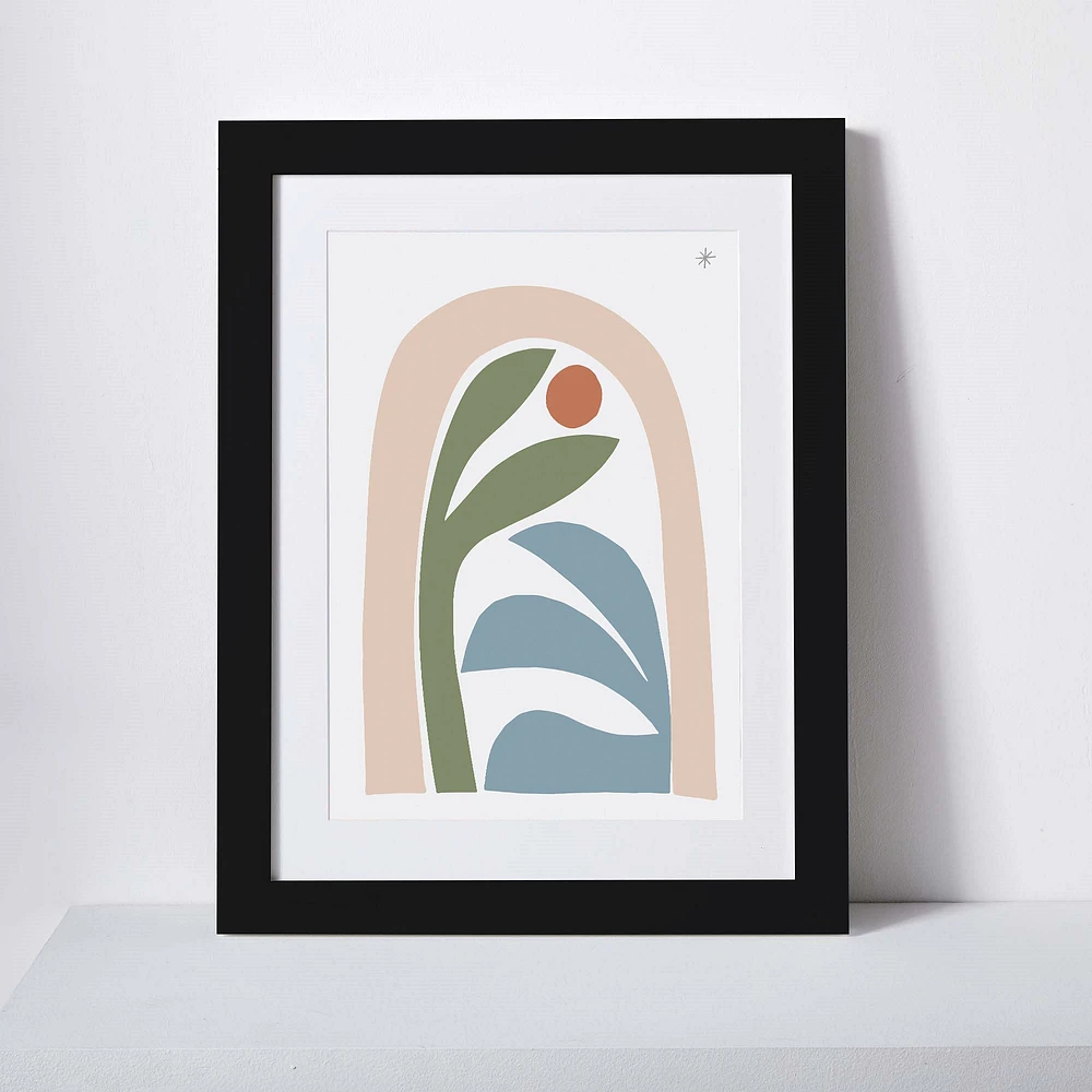 New Growth 2020, No. 6,  Black Frame, 11x14