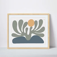 Succulent, Black Frame, 11x14