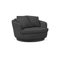 Viv Grand Swivel Chair | West Elm