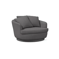 Viv Grand Swivel Chair | West Elm