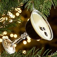 Glass Espresso Martini Ornament