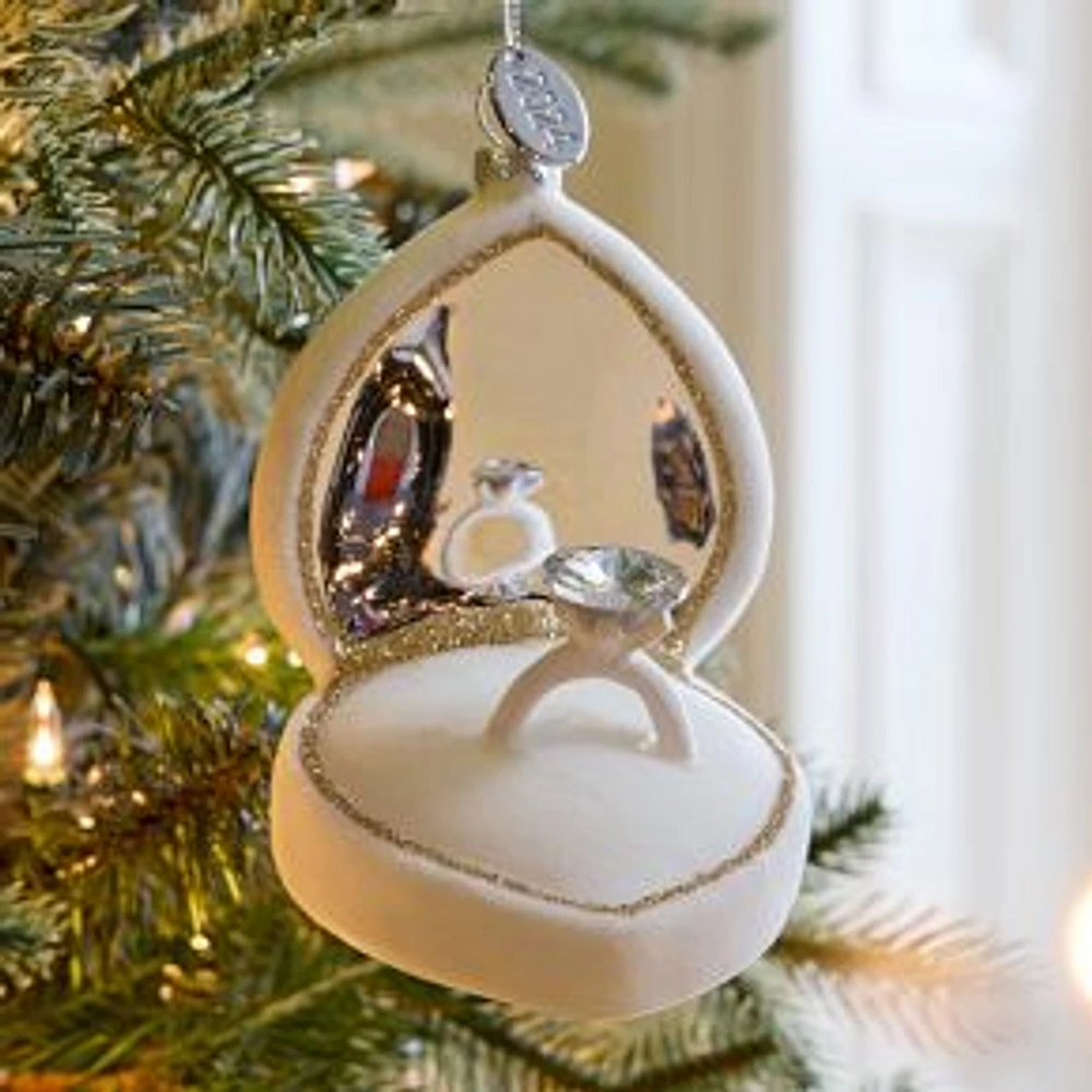 Glass Ring Ornament