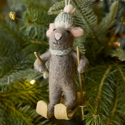 Felt Animal Ornaments | West Elm