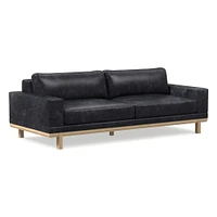 Dewitt Leather Sofa (76"–96") | West Elm