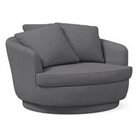 Viv Grand Swivel Chair | West Elm