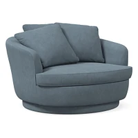 Viv Grand Swivel Chair | West Elm