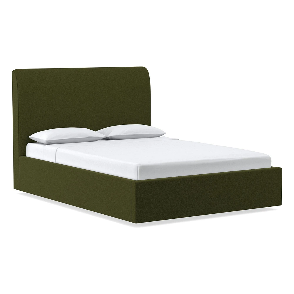 Freya Flange Low Profile Bed | West Elm