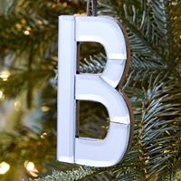 Mirror Monogram Ornament, A