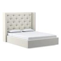 Shelter Low Profile Bed | West Elm