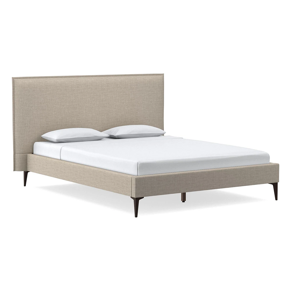 Freya Flange Low Profile Bed | West Elm