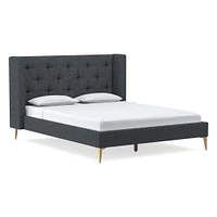 Shelter Bed - Metal Legs | West Elm