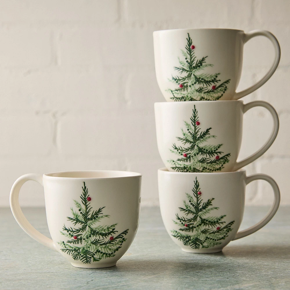 Tannenbaum Stoneware Mug Sets | West Elm