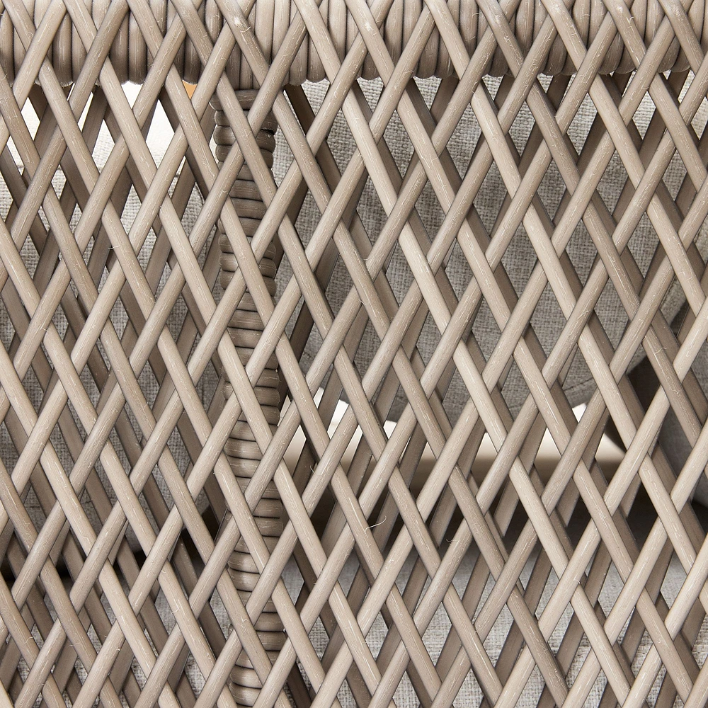 Coastal Outdoor Collection Wicker Swatch | West Elm