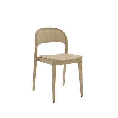 Hunter Shaped Wood Stacking Chair | West Elm