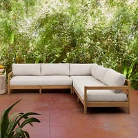 Hargrove Outdoor in -Piece L-Shaped Sectional