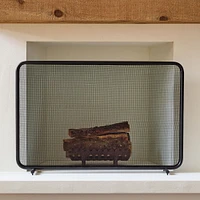 Pure Fireplace Metal Screen | West Elm