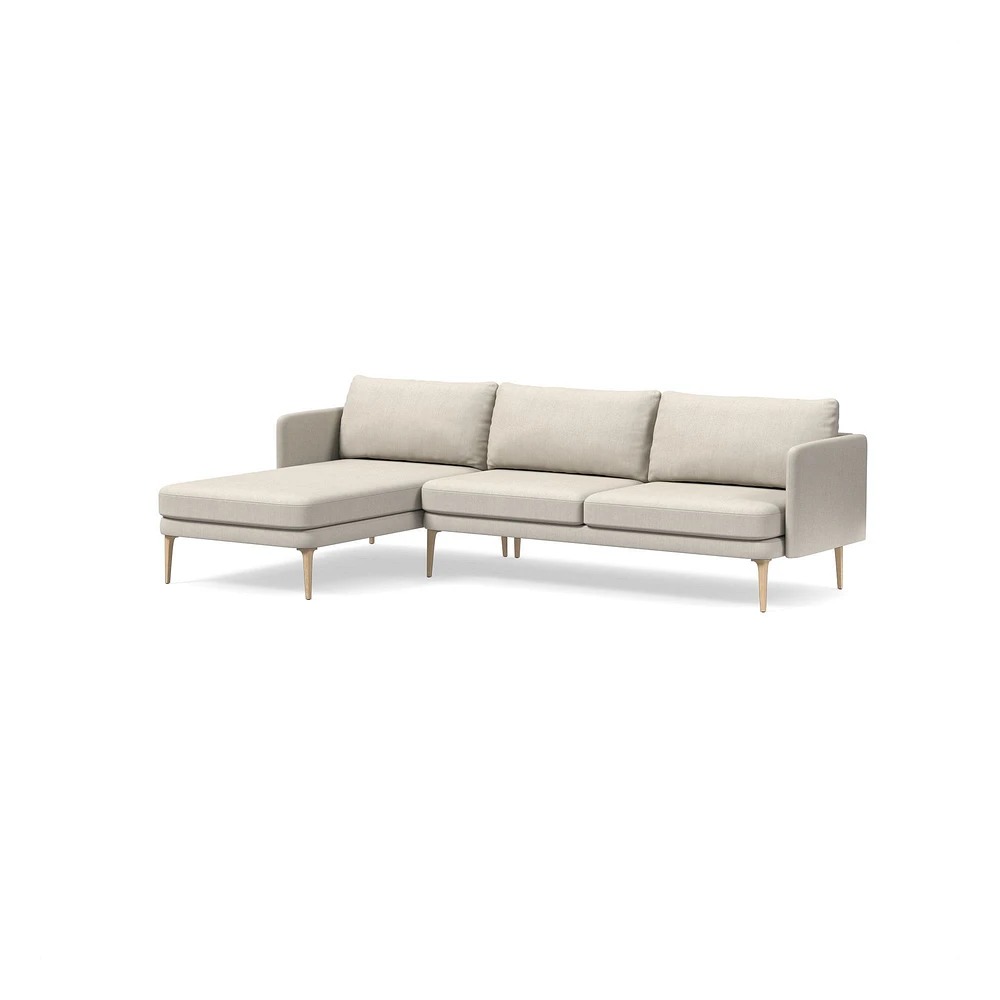 Auburn 2-Piece Chaise Sectional (107") | West Elm