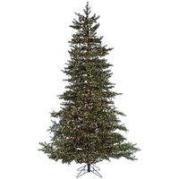 Pre-Lit Faux Monaco Pine Green Christmas Tree | West Elm