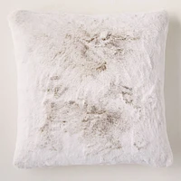 Faux Fur Chinchilla Pillow Cover | West Elm