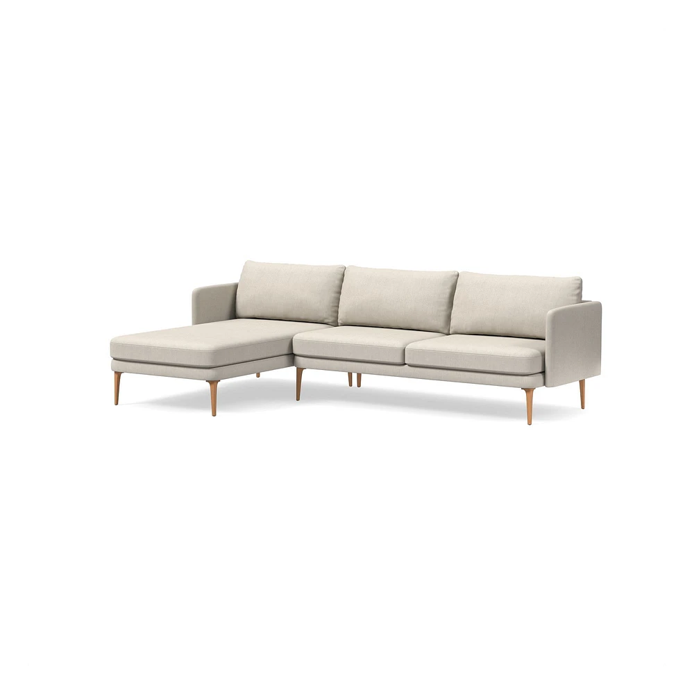 Auburn 2-Piece Chaise Sectional (107") | West Elm