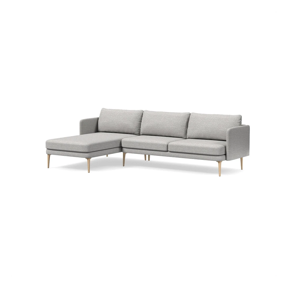 Auburn 2-Piece Chaise Sectional (107") | West Elm