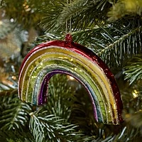 Glass Rainbow Ornament