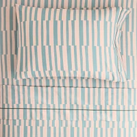 Eva Chen Offbeat Stripes Sheet Set | West Elm