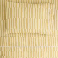 Eva Chen Offbeat Stripes Sheet Set | West Elm