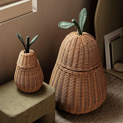 ferm LIVING Pear Braided Storage Basket | West Elm