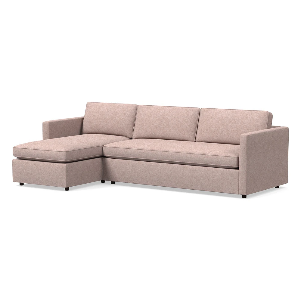 Harris 2 Piece Pop Up Sleeper Sectional With Storage | West Elm