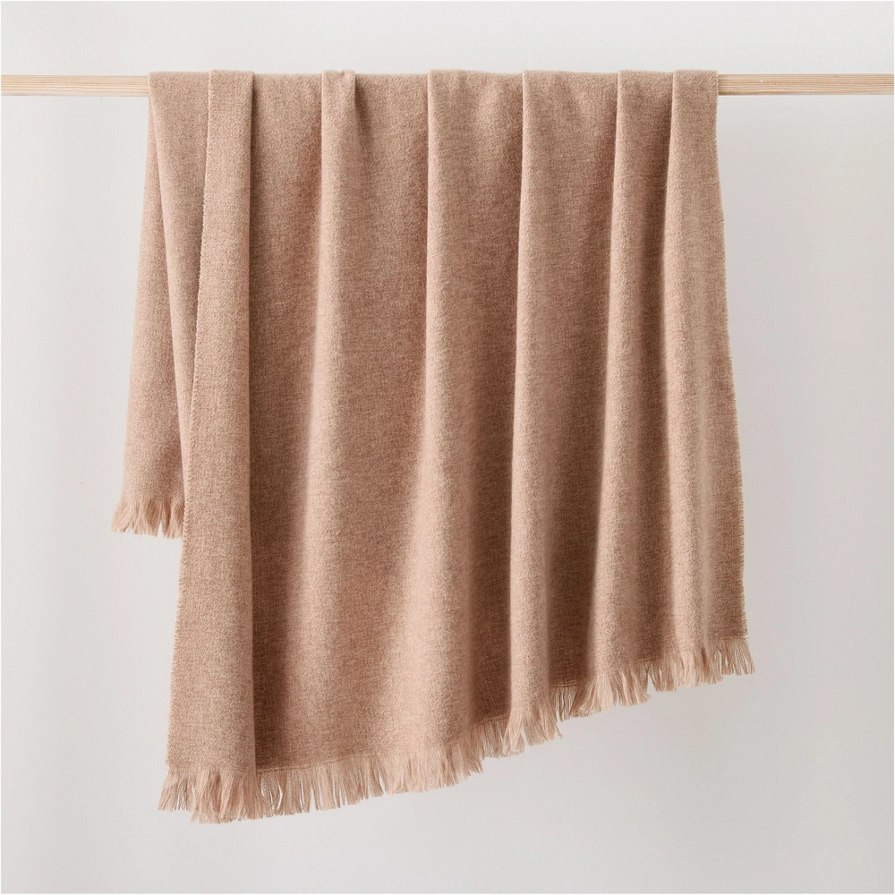 Brushed Woven Throw | West Elm