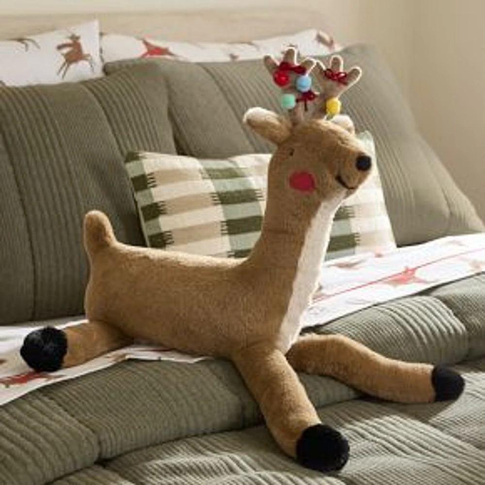 Reindeer Pillow, Light Up