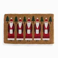 Folk Santa Doormat | West Elm