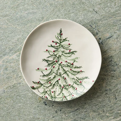 Tannenbaum Stoneware Salad Plate Sets | West Elm