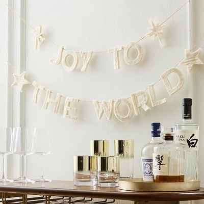 Felt Joy Garland | West Elm