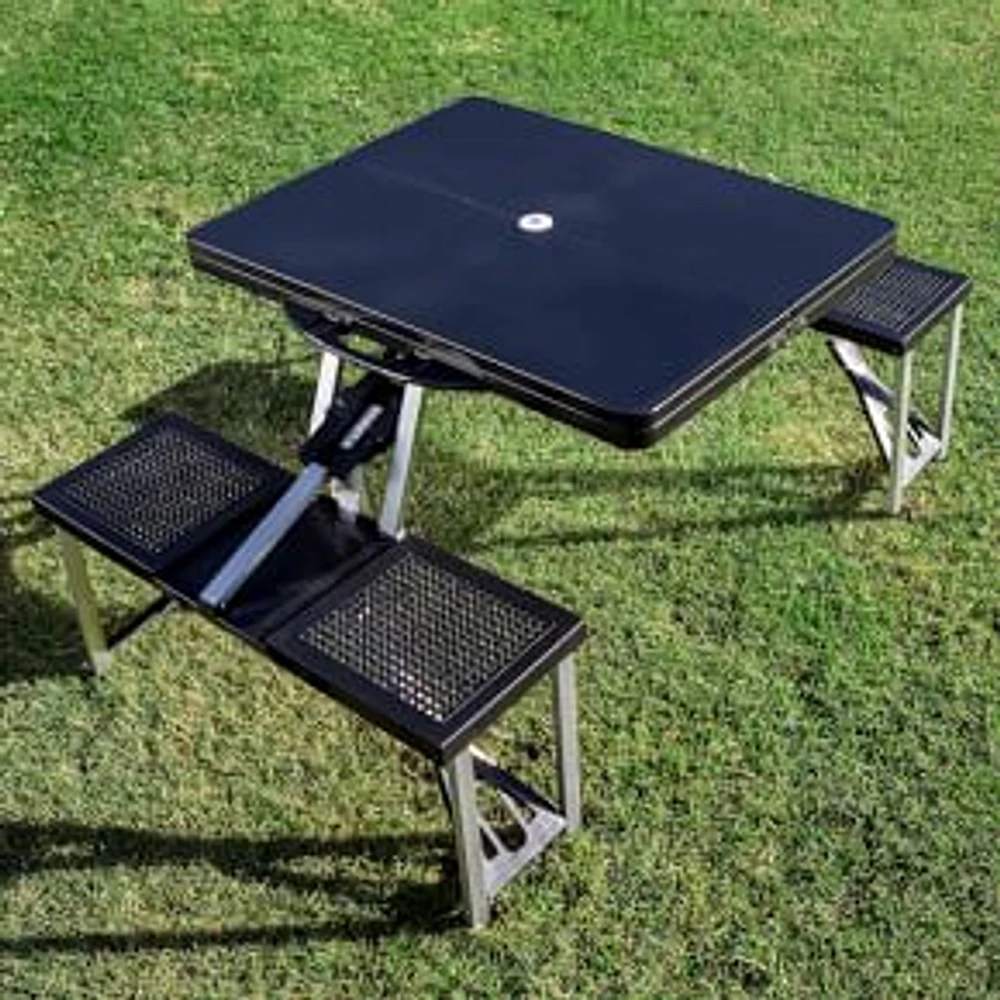 Oniva Foldable Picnic Table, Black