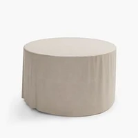 Round 60 Inch Concrete Dining Table Protective Cover