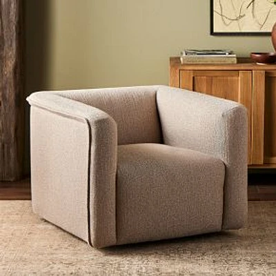 Shaw Swivel Chair, Kerbey Camel