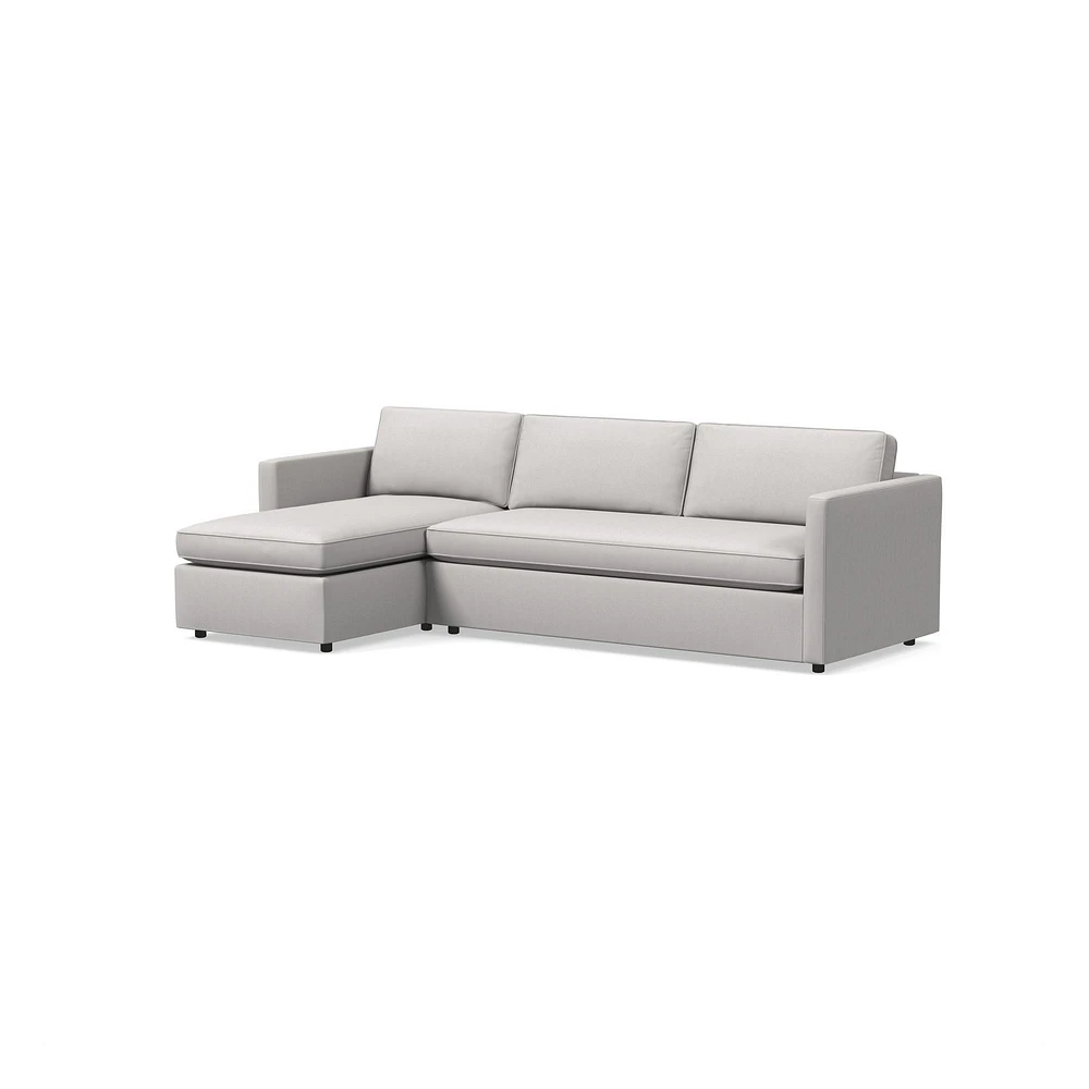 Harris 2 Piece Pop Up Sleeper Sectional With Storage | West Elm