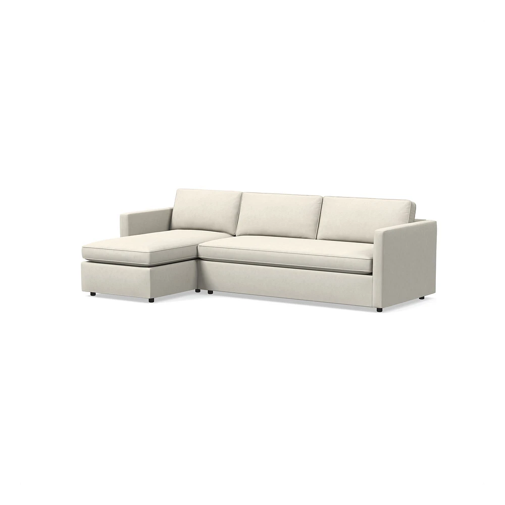 Harris 2 Piece Pop Up Sleeper Sectional With Storage | West Elm