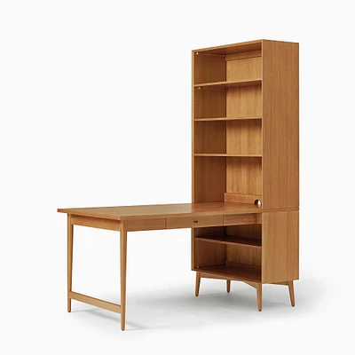 Mid-Century Peninsula Desk (64") | West Elm