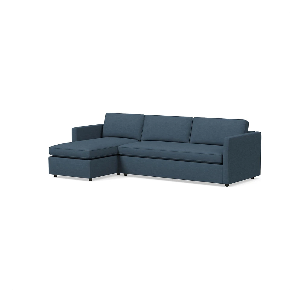 Harris 2 Piece Pop Up Sleeper Sectional With Storage | West Elm