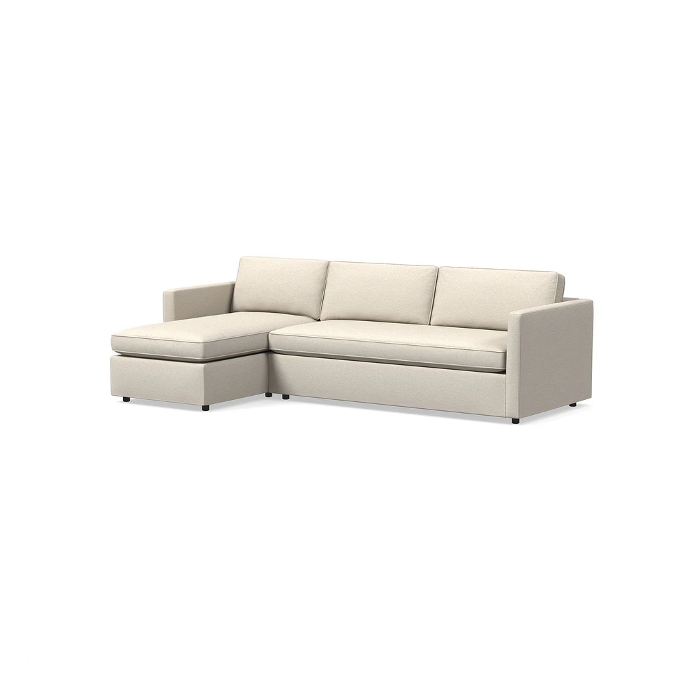 Harris 2 Piece Pop Up Sleeper Sectional With Storage | West Elm