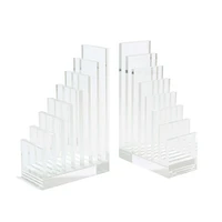 Acrylic Bookend/File Organizer (Set of 2) | West Elm