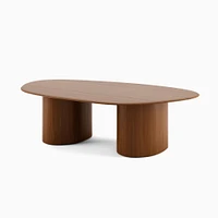 Organic Modular Table, Black on Ash, Small