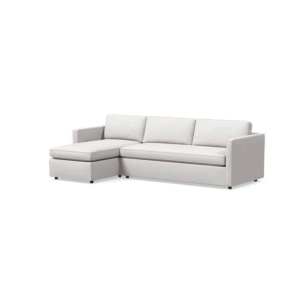 Harris 2 Piece Pop Up Sleeper Sectional With Storage | West Elm
